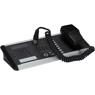 RCF BM 7608DFM Desk-top Emergency Microphone Console