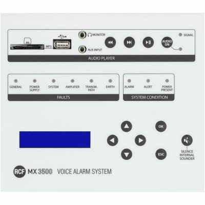 RCF MX 3500/2 Amplified Master Unit