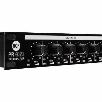 RCF PR 4093 9 Inputs, 3 Outputs Preamplifier