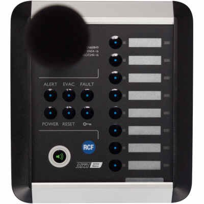 RCF BM 7608 Desk-top Emergency Microphone Console