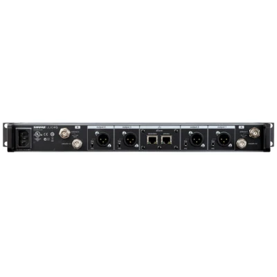Shure ULXD4QUK=-G51 ULX-D Quad Digital Wireless Receiver - G51 Band (470 - 534 MHz)