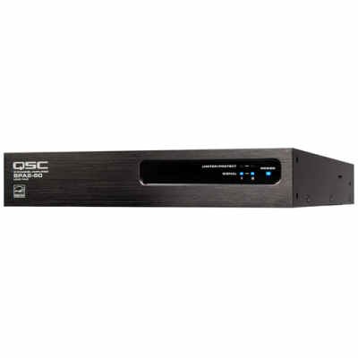 QSC SPA2-60 2x30W Power Amplifier Energy Efficient Class-D Amp, 2-Channel