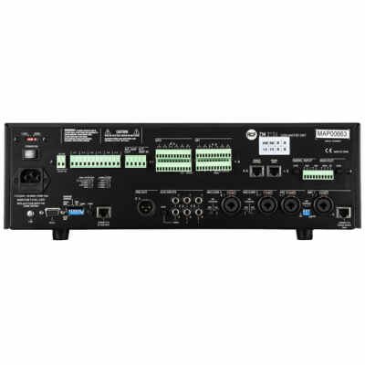 RCF ZM 2124 240W 6 Zones Powered Master Unit