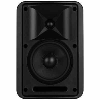 RCF MR 50T 2-Way 5" Passive Speaker with Transformer - Pair, Black
