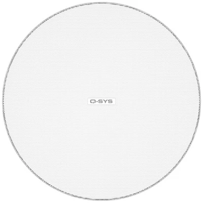 QSC AD-C4T-ZB-WH AcousticDesign 4.5" Ceiling Loudspeaker Pair 2-Way, White, AD-C4T, Flush Mount