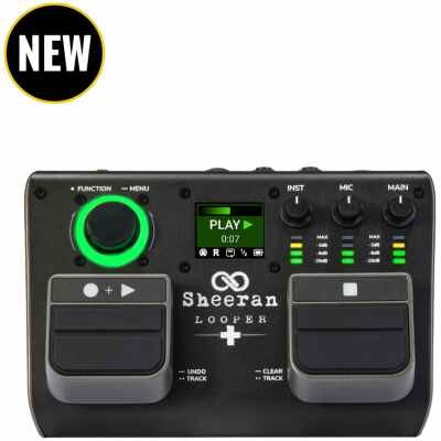 SHEERANLOOPER+ Signature Looping Pedal with Touchscreen, USB & MIDI
