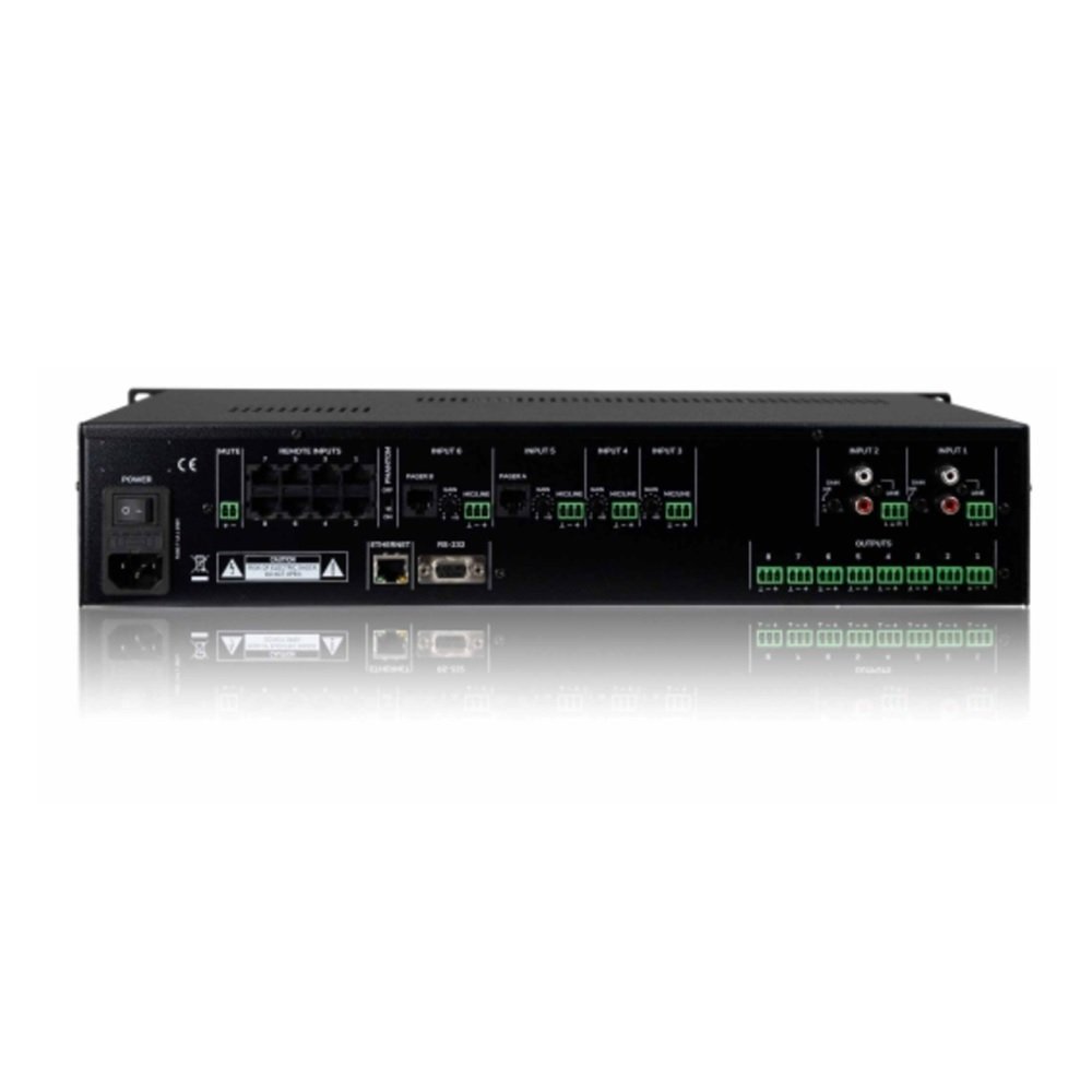Ecler HUB1408 14x8 DSP Audio Zoner Processor Ecler HUB1408 14x8 DSP Audio Zoner Processor