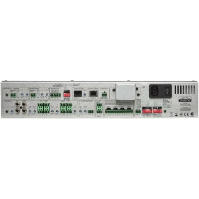 Cloud 46-80EK 4-Zone Mixer Amplifier 4x 80W Power, 6 Stereo Line Inputs, 2 Microphone Inputs, 4 Ohms Output Cloud 46-80EK 4-Zone Mixer Amplifier 4x 80W Power, 6 Stereo Line Inputs, 2 Microphone Inputs, 4 Ohms Output
