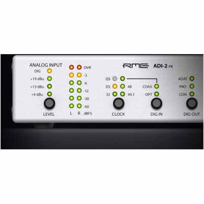 RME ADI-2 FS High-Precision 2-Channel AD/DA Converter 192 kHz USB Audio Interface with Balanced I/O and DSP