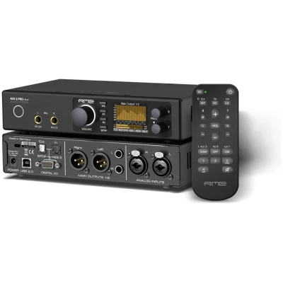 RME ADI-2 Pro FS R Black Edition High-End 2-Channel AD/DA Converter & USB Audio Interface with DSP, PCM/DSD Support RME ADI-2 Pro FS R Black Edition High-End 2-Channel AD/DA Converter & USB Audio Interface with DSP, PCM/DSD Support