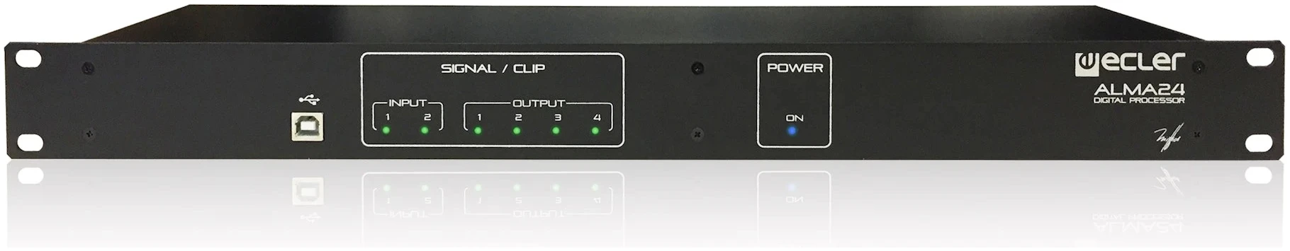 Ecler ALMA24 2x4 Digital Loudspeaker Manager USB Ecler ALMA24 2x4 Digital Loudspeaker Manager USB