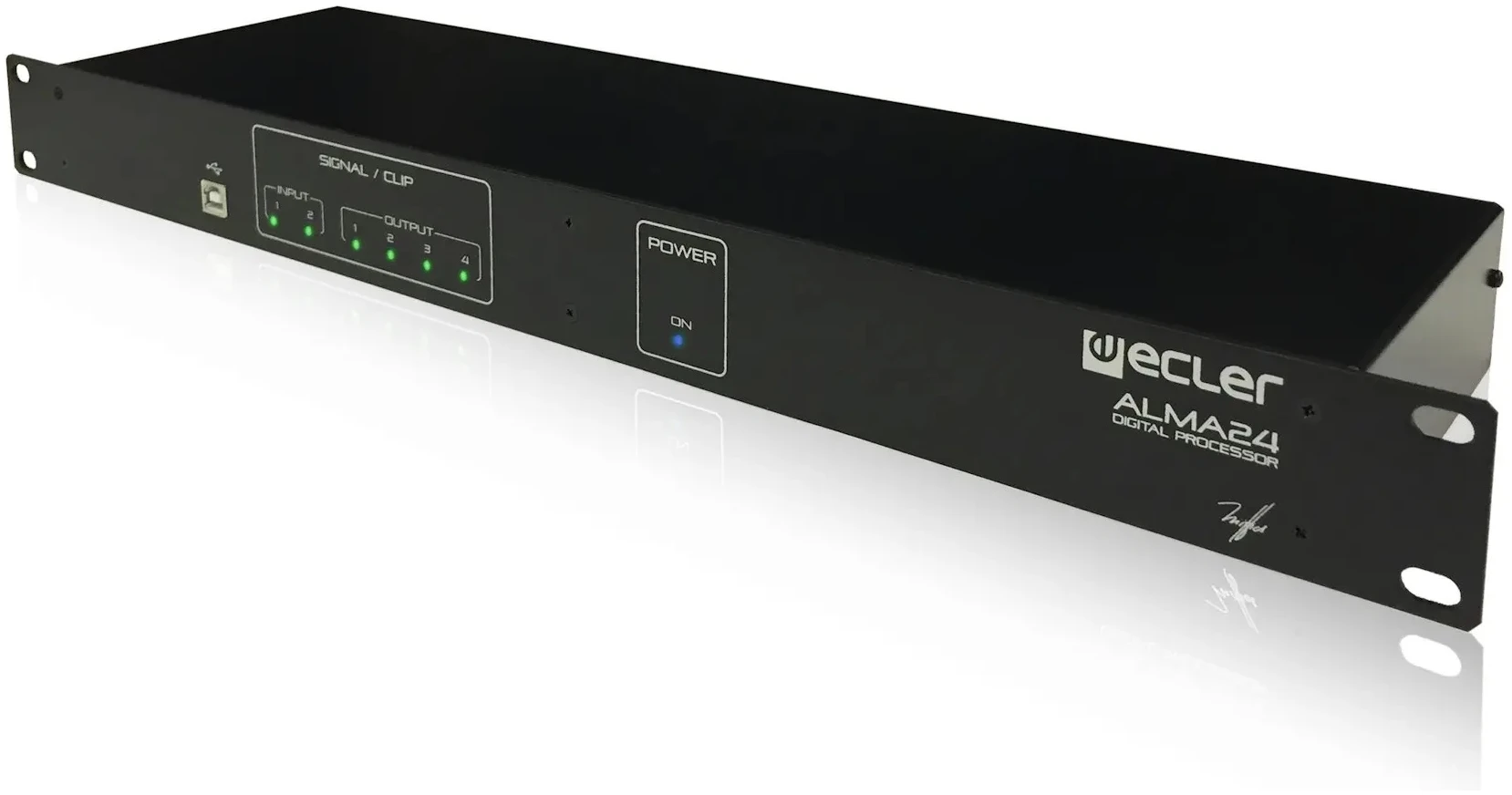 Ecler ALMA24 2x4 Digital Loudspeaker Manager USB Ecler ALMA24 2x4 Digital Loudspeaker Manager USB