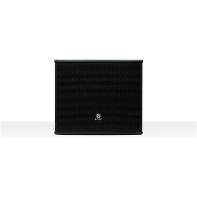 Ecler ARQIS SB12iBK 12 inch 300W RMS Passive Subwoofer (Black) Wooden Enclosure for Professional & Fixed Installations