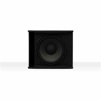 Ecler ARQIS SB12iBK 12 inch 300W RMS Passive Subwoofer (Black) Wooden Enclosure for Professional & Fixed Installations