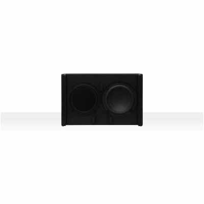 Ecler ARQISSB6TiBK 2x6.5-Inch 120W RMS Subwoofer Passive Wooden Speaker for Commercial Sound Systems