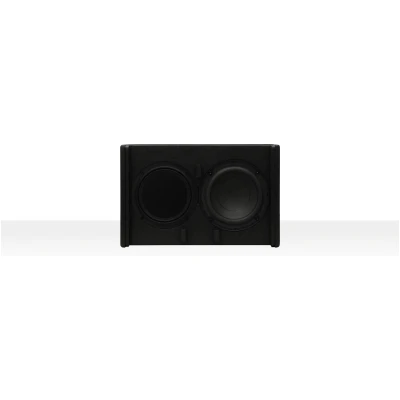 Ecler ARQISSB6TiBK 2x6.5-Inch 120W RMS Subwoofer Passive Wooden Speaker for Commercial Sound Systems