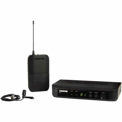 Shure BLX14UK/CVL-H8E Wireless Lavalier Microphone System BLX14 Receiver with CVL Lavalier Mic