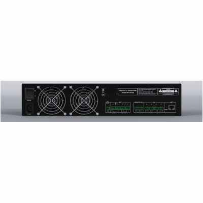 Ecler HADA-4B150 DSP Amplifier 4x125W, LoZ/HiZ Compatible, Networkable Audio Amp with DSP Control