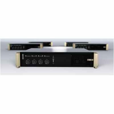 Ecler HADA-4B400 DSP Amplifier 4x400W, LoZ/HiZ Compatible, Networkable Audio Power Amp