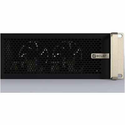 Ecler HADA-4B400 DSP Amplifier 4x400W, LoZ/HiZ Compatible, Networkable Audio Power Amp