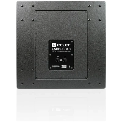 Ecler LABI1-SB18 18-Inch Subwoofer 500W RMS Portable Passive Bass Speaker for Pro Audio Systems