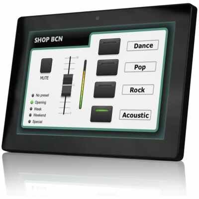 Ecler WPNETTOUCH Network Touchscreen Control Panel for AV Systems