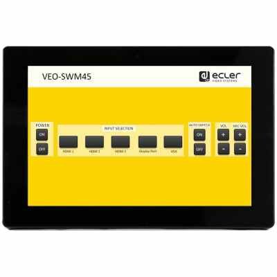 Ecler WPNETTOUCH Network Touchscreen Control Panel for AV Systems