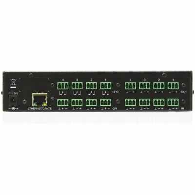 Ecler DN44BOB Professional 4x4 Dante/AES67 Digital Audio Network Interface
