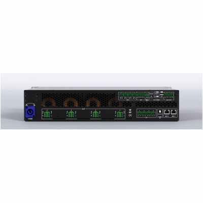 Ecler VIDA-48Q 4x1200W Digital Amplifier with DSP, Dante/AES67 & Audio Player