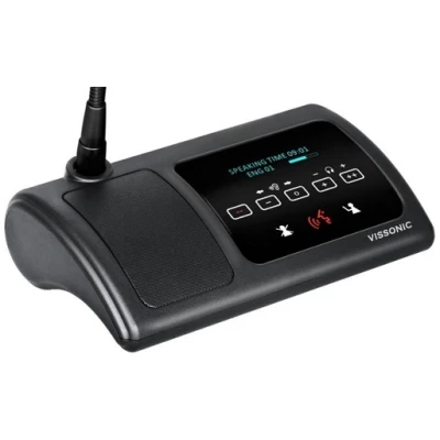 Vissonic VIS-DVC-T CAT5 Digital Discussion+Voting Chairman Unit Vissonic VIS-DVC-T CAT5 Digital Discussion+Voting Chairman Unit