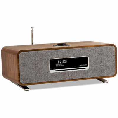 Ruark R3S Walnut Wireless Hi-Fi System with CD, Bluetooth, DAB+/FM & Wi-Fi Streaming