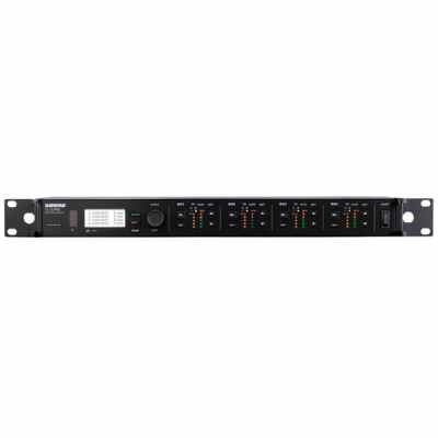 Shure ULXD4Q Quad Wireless Receiver | Professional Digital RF System