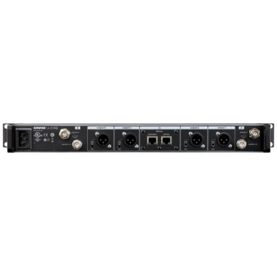 Shure ULXD4Q Quad Wireless Receiver | Professional Digital RF System