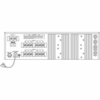 Ahuja TZA-1500 160 Watts 2 Zone PA Mixer Amplifier