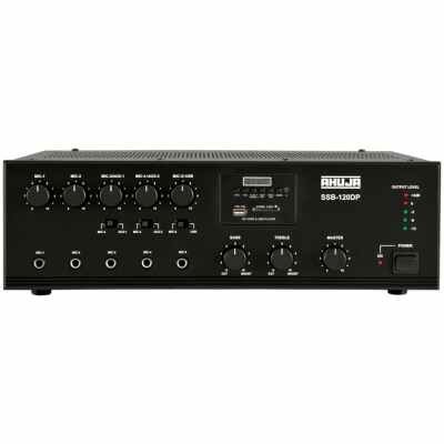 Ahuja SSB120DP USB-SD 5-Microphone & 2-Aux Input PA Amplifier