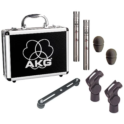 AKG C451 B Matched Pair - Small-Diaphragm Condenser Microphones for Studio & Instrument Recording AKG C451 B Matched Pair - Small-Diaphragm Condenser Microphones for Studio & Instrument Recording