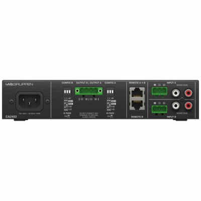 Lab Gruppen CA2402 2 x 240W Commercial Amplifier with Energy Star Certification