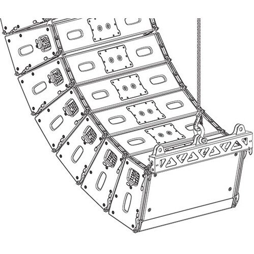 JBL VTX A8 SB Suspension Bar for Flying VTX A8 Line Arrays JBL VTX A8 SB Suspension Bar for Flying VTX A8 Line Arrays