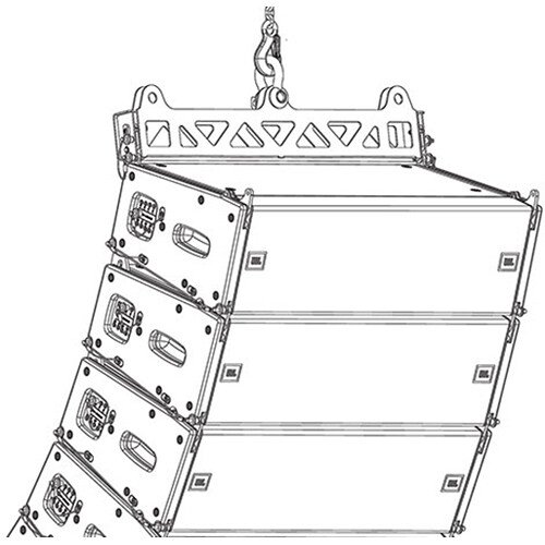 JBL VTX A8 SB Suspension Bar for Flying VTX A8 Line Arrays JBL VTX A8 SB Suspension Bar for Flying VTX A8 Line Arrays