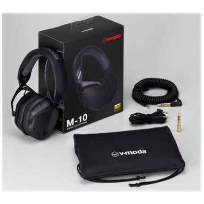 V-MODA M-10 Over-Ear DJ Headphones - Professional Sound, Noise Isolation, Durable Design