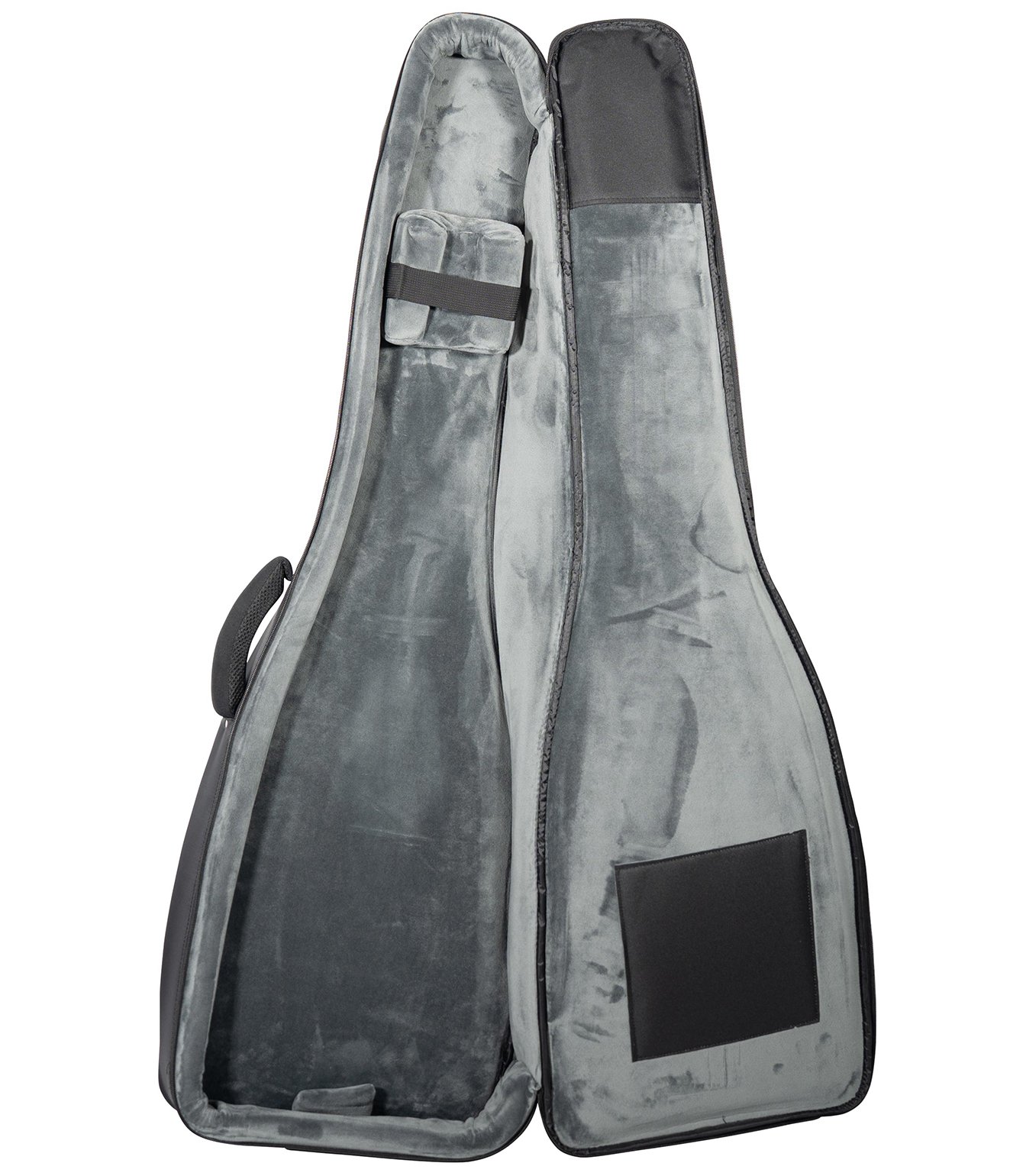ONDO GEAR Bass Guitar Gig Bag - 20mm Padding, Black Nylon, Plush Grey Interior ONDO GEAR Bass Guitar Gig Bag - 20mm Padding, Black Nylon, Plush Grey Interior
