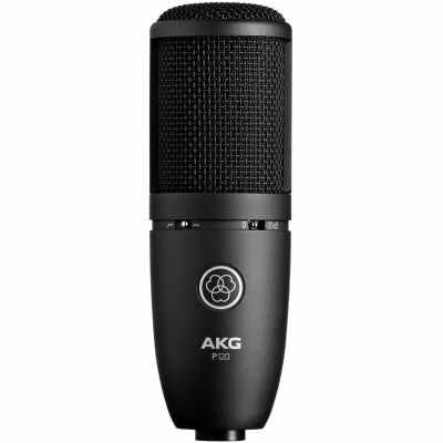 AKG P120 Professional Studio Microphone  Versatile General Purpose Mic for Recording & Podcasting
