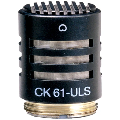 AKG CK61 ULS Cardioid Condenser Microphone Capsule Compatible with AKG C480 B Preamp AKG CK61 ULS Cardioid Condenser Microphone Capsule Compatible with AKG C480 B Preamp