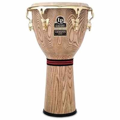 LP LP799X-AW Giovanni Series Djembe - 12-1/2" Pro Percussion Drum  Ash Shell with Natural Finish