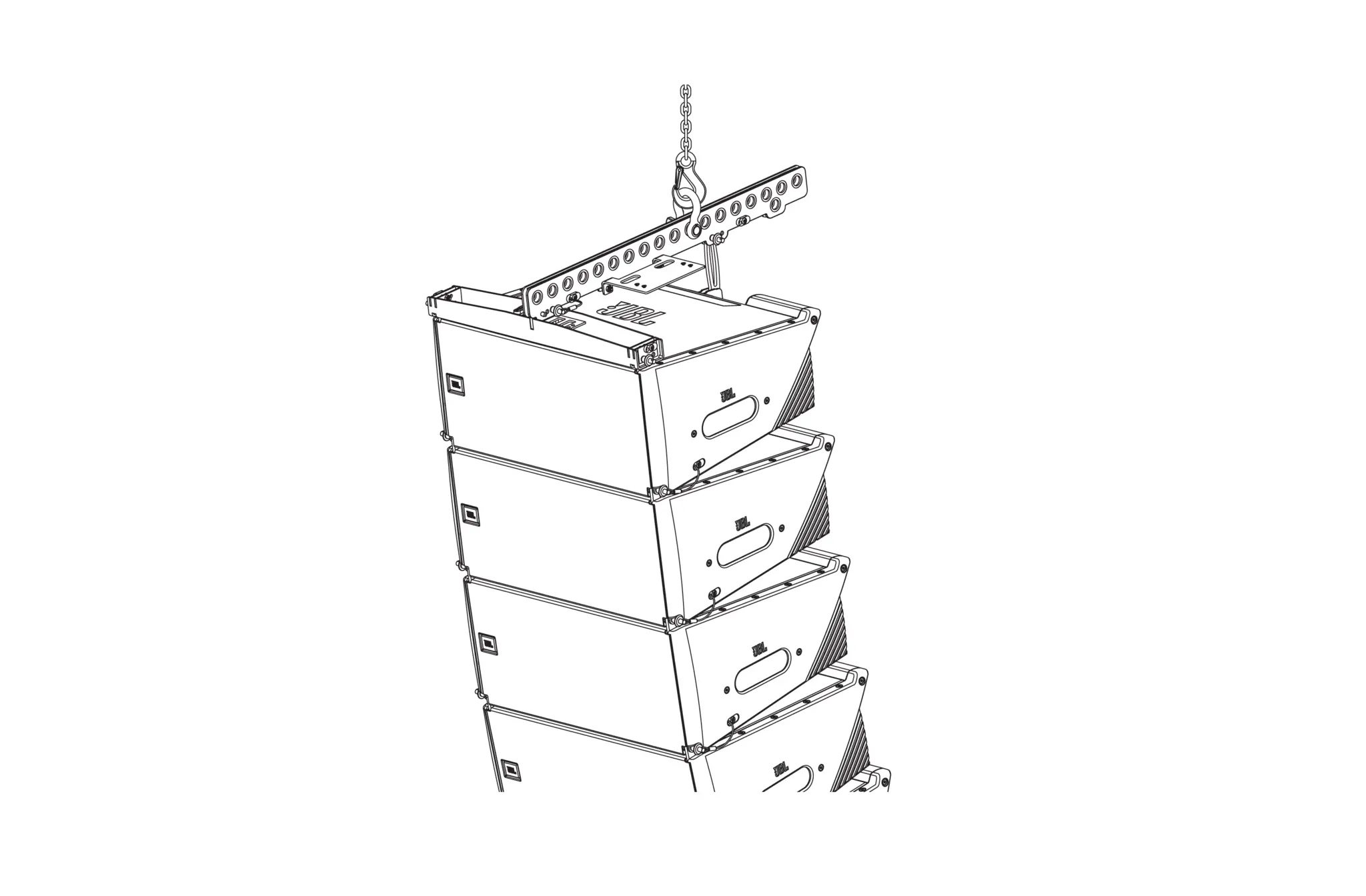 JBL SRX906LA AF Array Frame - Rigging Frame for SRX906LA and SRX915SF Loudspeakers JBL SRX906LA AF Array Frame - Rigging Frame for SRX906LA and SRX915SF Loudspeakers