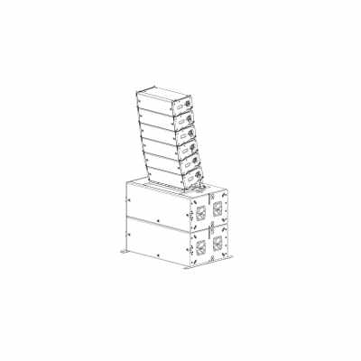 JBL VTX B28 GND Ground Stack Accessory for VTX B28 Subwoofers