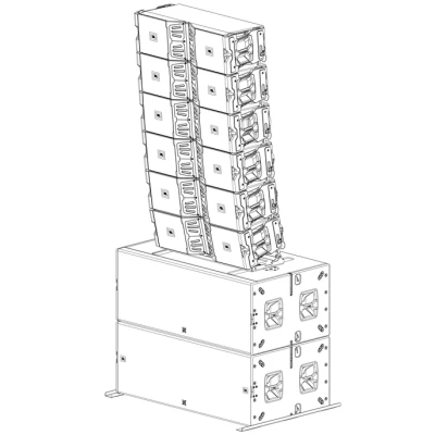 JBL VTX V20 BP - Universal Base Plate for VTX V20 Speaker Ground Stacking