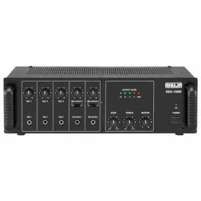 Ahuja SSA100M 5-Microphone 2-Aux Input Amplifier