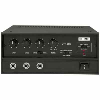 Ahuja UTR-30E 25 watts low wattage PA mixer amplifier