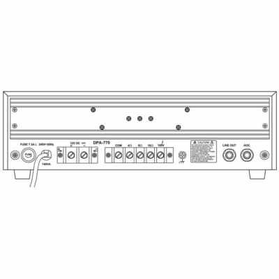 Ahuja DPA770 75 Watts With Built in Digital Player Amplifier